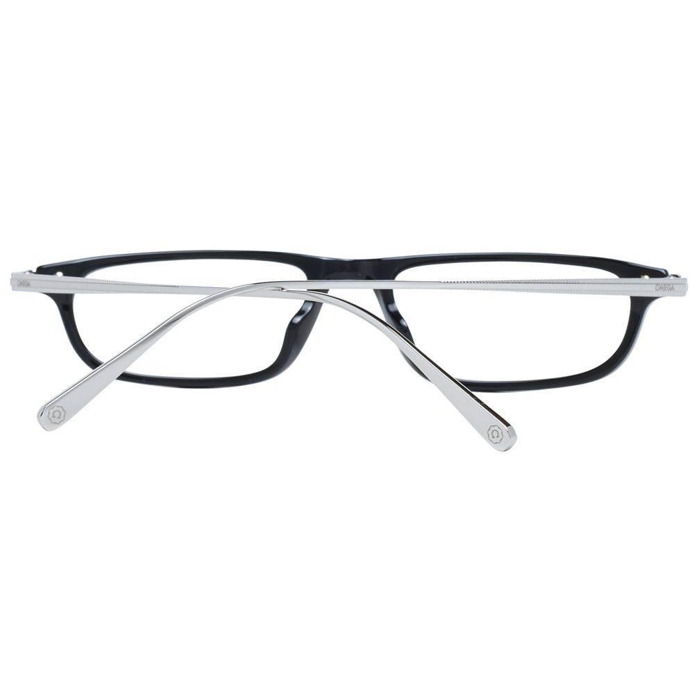 Omega Black Unisex Optical Frames - Hilstor
