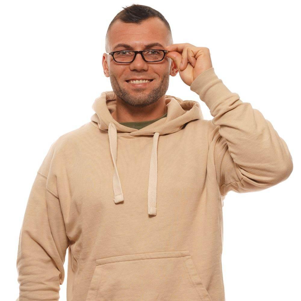 Omega Brown Unisex Optical Frames - Hilstor