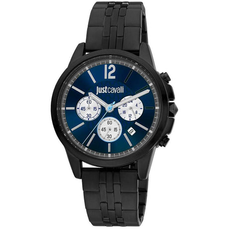Just Cavalli Black Men Watch - Hilstor