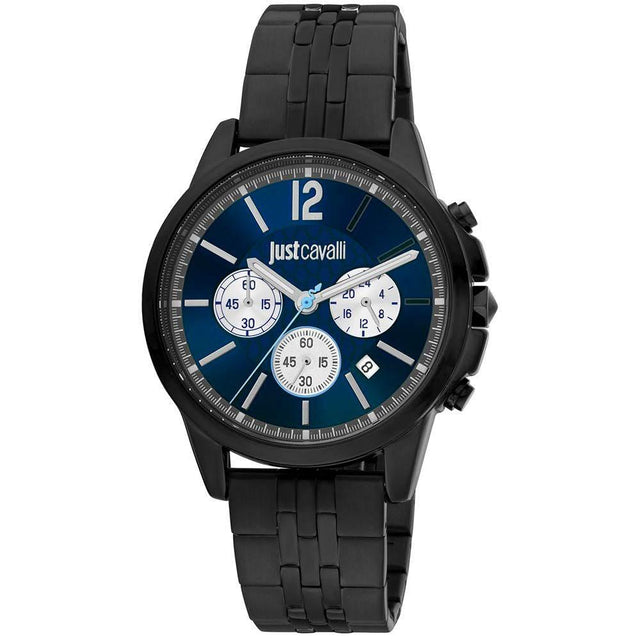 Just Cavalli Black Men Watch - Hilstor