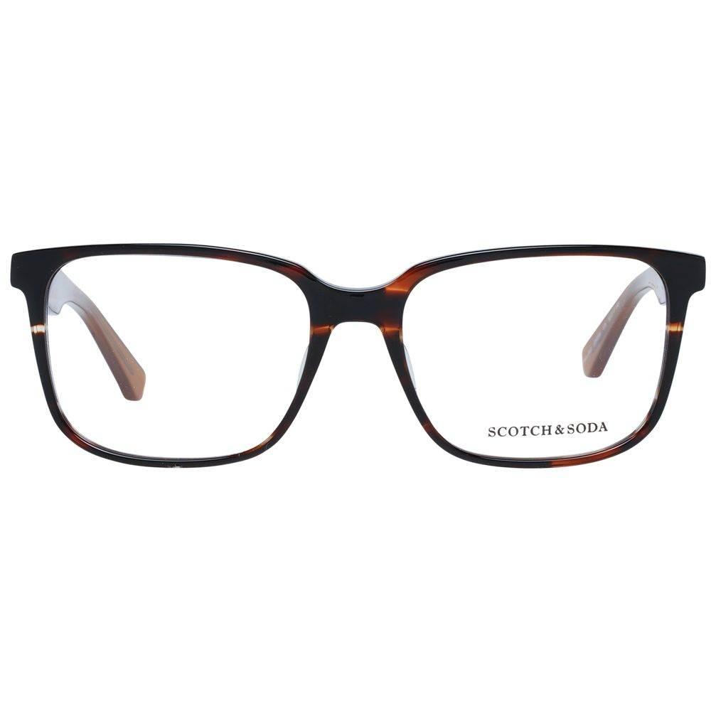 Scotch & Soda Brown Men Optical Frames - Hilstor