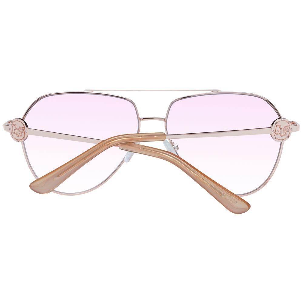 Guess Rose Gold Women Sunglass - Hilstor