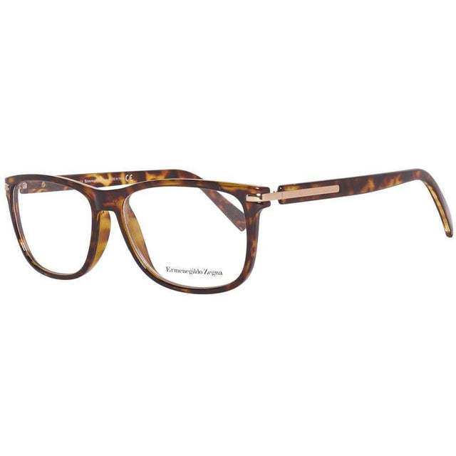 Ermenegildo Zegna Brown Men Optical Frames - Hilstor