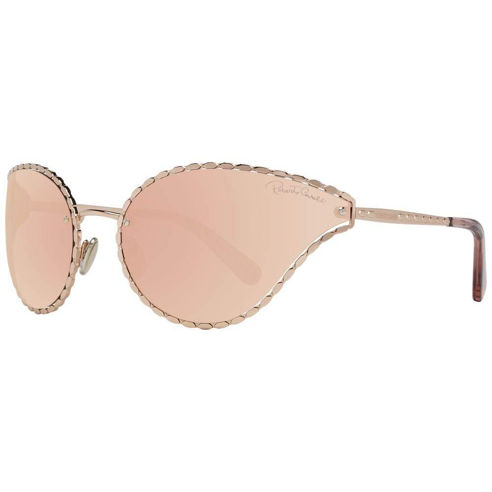 Roberto Cavalli Rose Gold Women Sunglasses - Hilstor