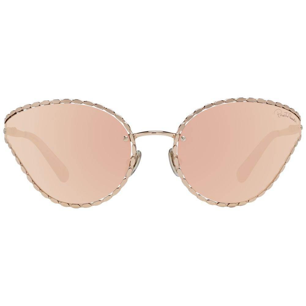 Roberto Cavalli Rose Gold Women Sunglasses - Hilstor