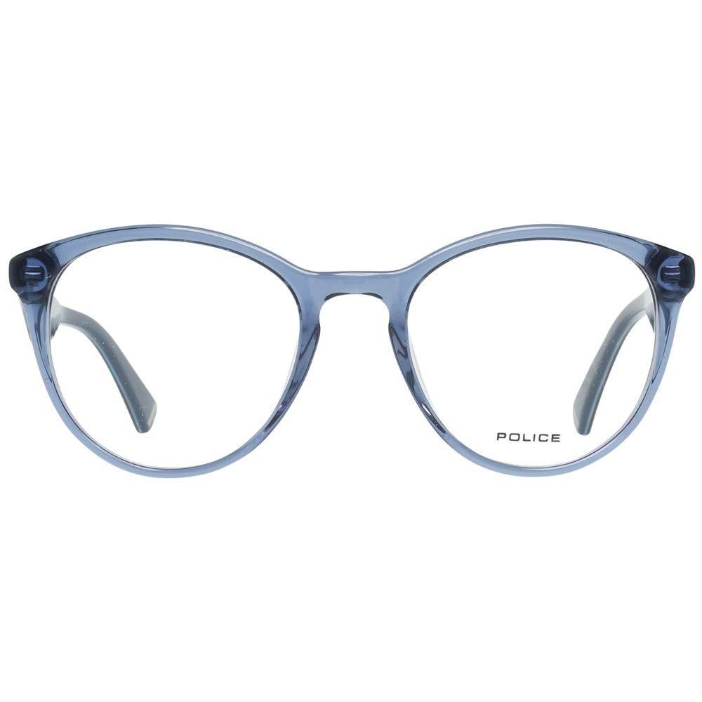Police Blue Women Glasses Frame - Hilstor