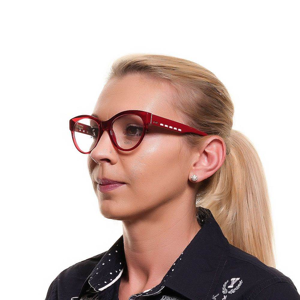 Tod's Red Women Optical Frames - Hilstor