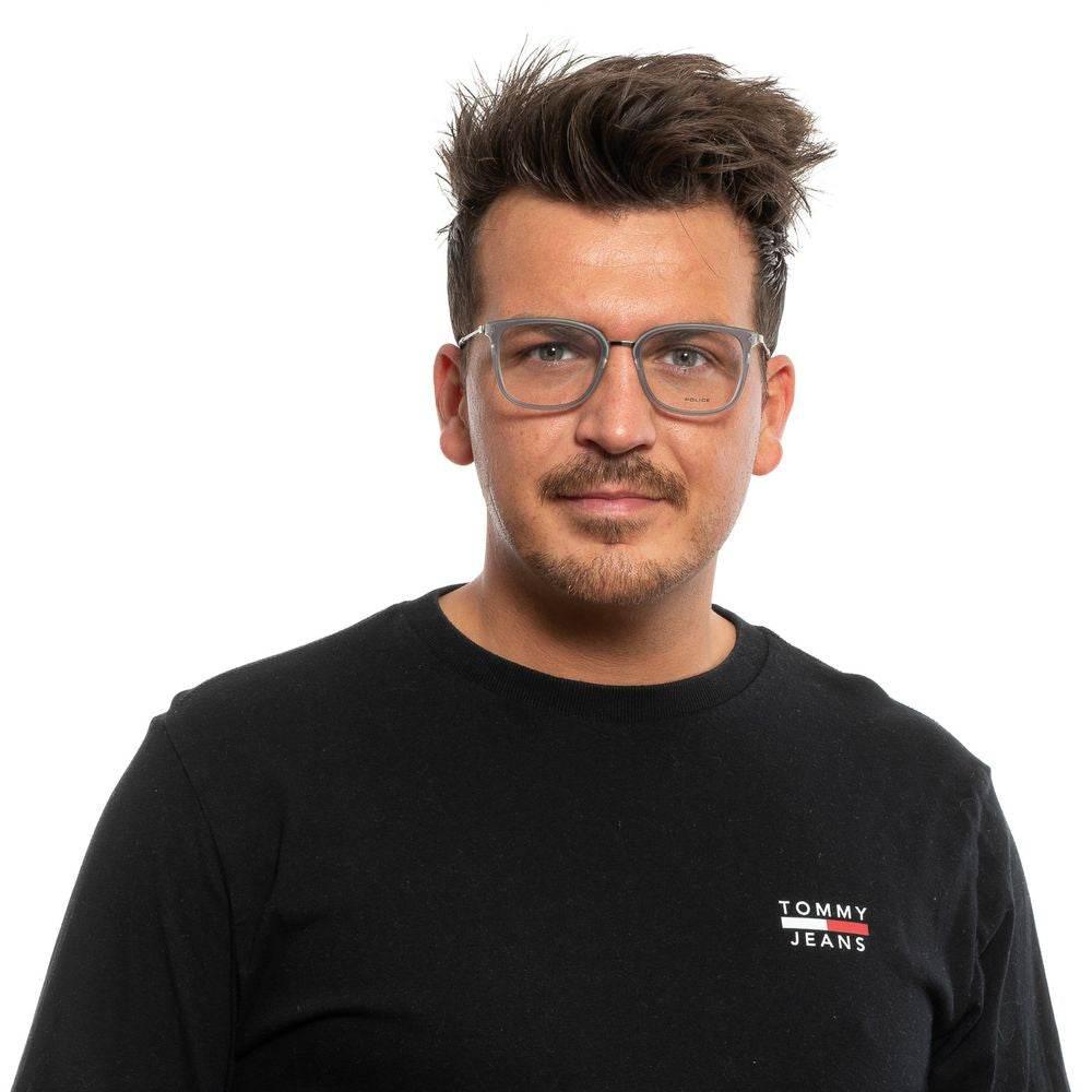 Police Gray Men Glasses Frame - Hilstor
