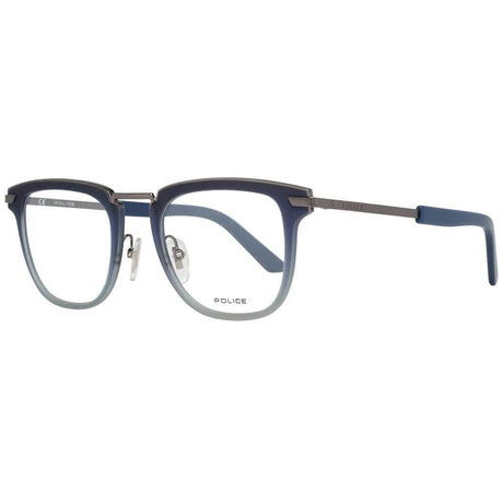 Police Blue Men Glasses Frame - Hilstor