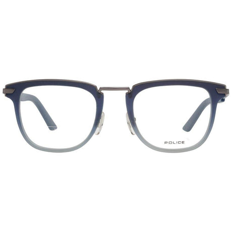 Police Blue Men Glasses Frame - Hilstor