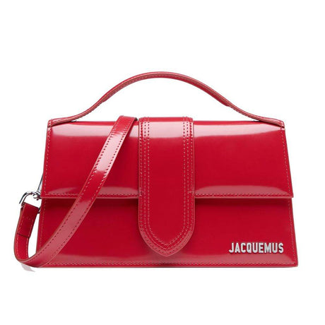 Jacquemus Red Leather Crossbody Bag - Hilstor