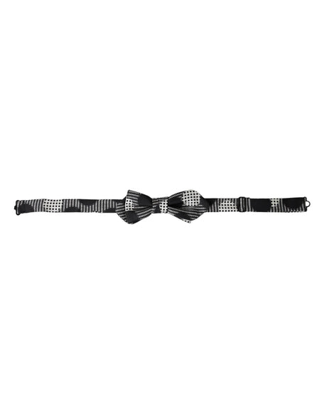 Dolce & Gabbana Multicolor Silk Polka Dot Adjustable Neck Men Papillon Bow Tie - Hilstor