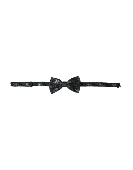 Dolce & Gabbana Multicolor Fantasy Floral Silk Adjustable Neck Men Bow Tie - Hilstor