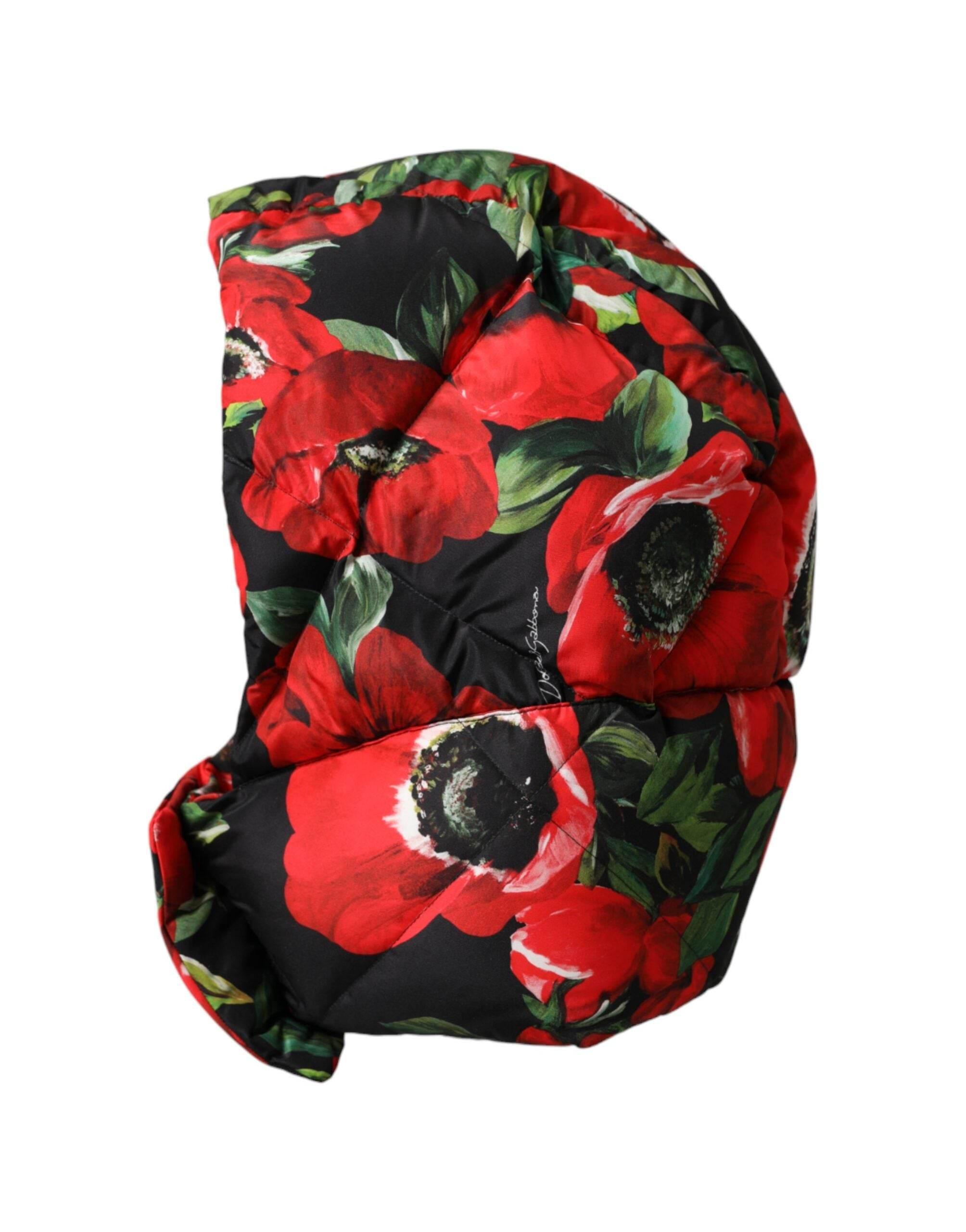 Dolce & Gabbana Multicolor Anemone Whole Head Wrap Hat - Hilstor