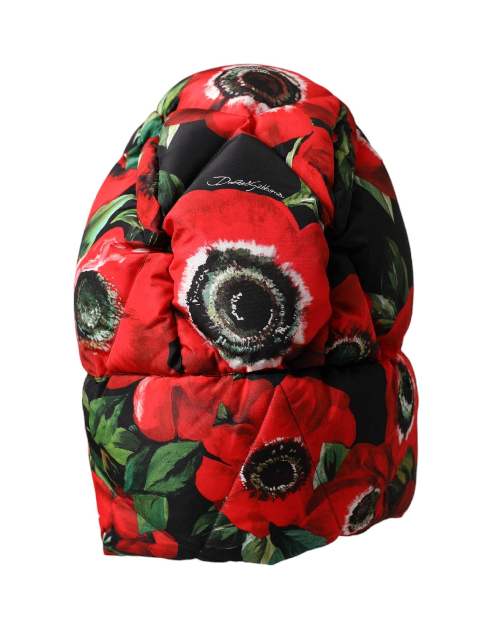 Dolce & Gabbana Multicolor Anemone Whole Head Wrap Hat - Hilstor