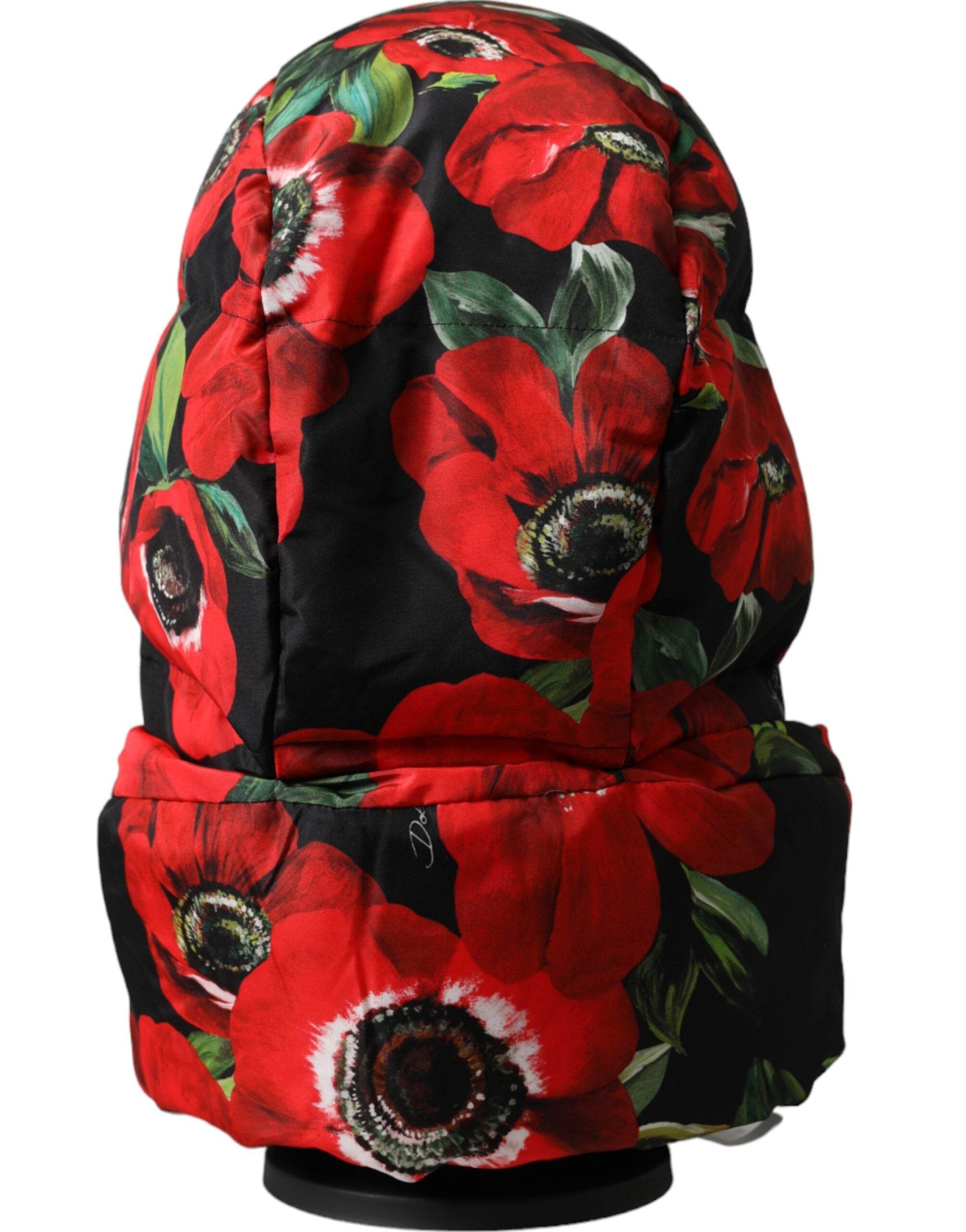 Dolce & Gabbana Multicolor Anemone Whole Head Wrap Hat - Hilstor