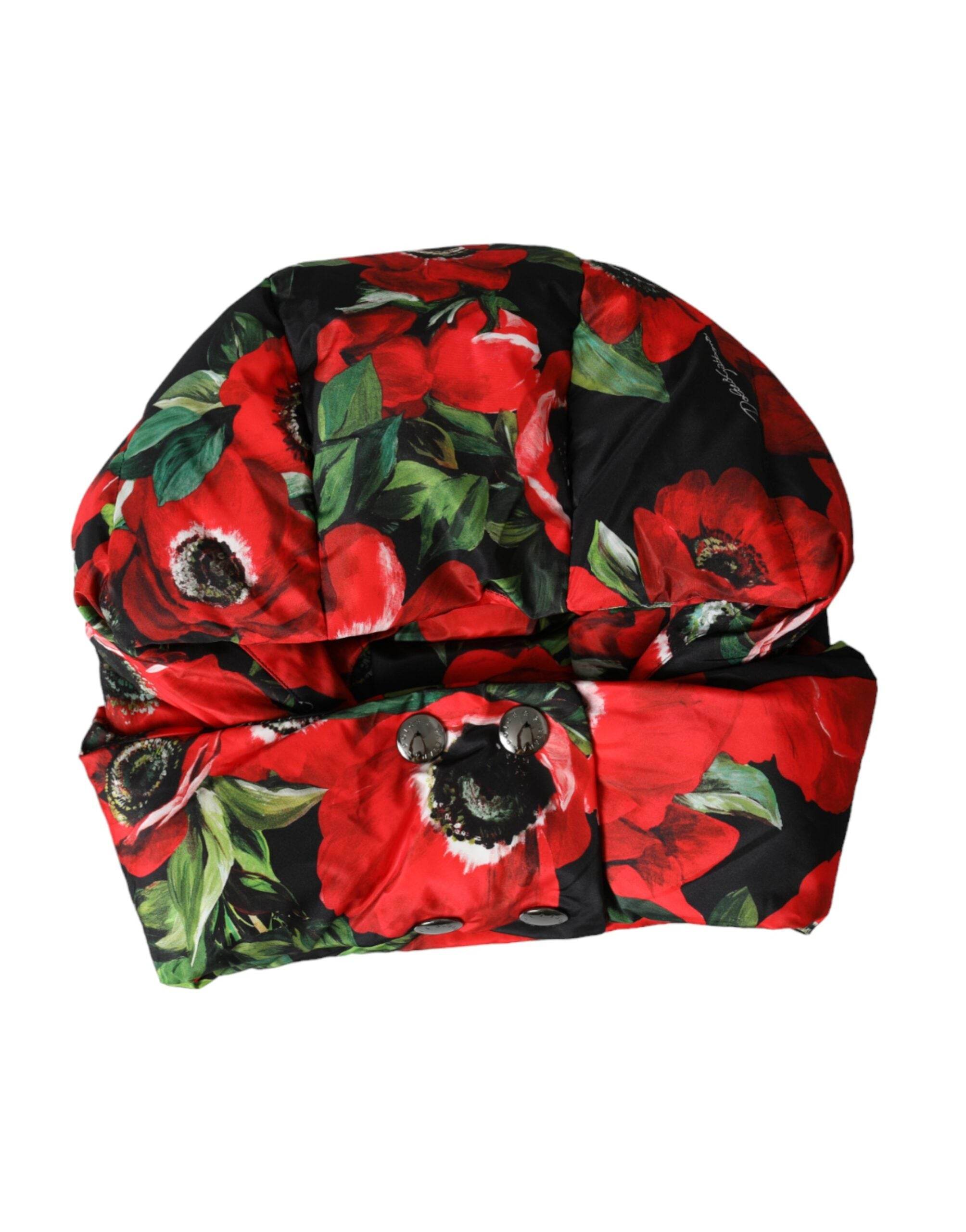 Dolce & Gabbana Multicolor Anemone Whole Head Wrap Hat - Hilstor