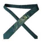 Dolce & Gabbana Green Printed 100% Silk Adjustable Men Tie - Hilstor