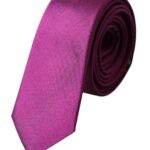 Dolce & Gabbana Purple Solid Satin Silk Adjustable Men Tie - Hilstor