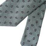 Dolce & Gabbana Green 100% Silk Patterned Adjustable Men Tie - Hilstor