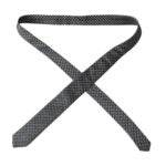 Dolce & Gabbana Black 100% Silk Patterned Adjustable Men Tie - Hilstor