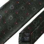 Dolce & Gabbana Dark Gray 100% Silk Fantasy Adjustable Men Tie - Hilstor