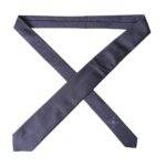 Dolce & Gabbana Navy Blue Silk Patterned Adjustable Men Tie - Hilstor
