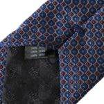 Dolce & Gabbana Navy Blue Silk Patterned Adjustable Men Tie - Hilstor