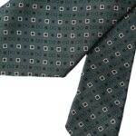 Dolce & Gabbana Green Silk Branded Logo Adjustable Men Tie - Hilstor