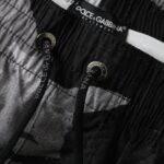 Dolce & Gabbana Multicolor Camouflage DG Logo Beachwear Shorts Swimwear - Hilstor