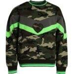 Dolce & Gabbana Multicolor Camouflage Sweatshirt Sweater - Hilstor