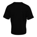 Dolce &amp; Gabbana Sort T-shirt med rund hals i bomuld med korte ærmer