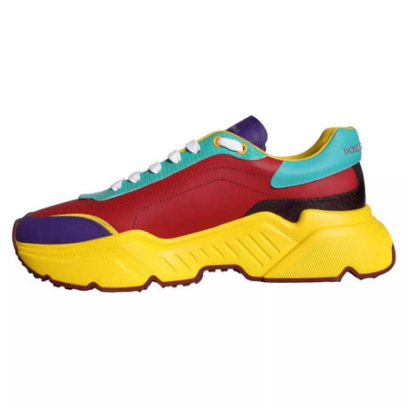 Dolce & Gabbana Multicolor Daymaster Low Top Sneakers Shoes - Hilstor