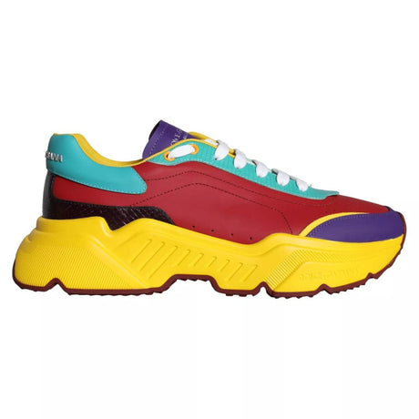 Dolce & Gabbana Multicolor Daymaster Low Top Sneakers Shoes - Hilstor