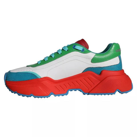 Dolce & Gabbana Multicolor Daymaster Low Top Sneakers Shoes - Hilstor