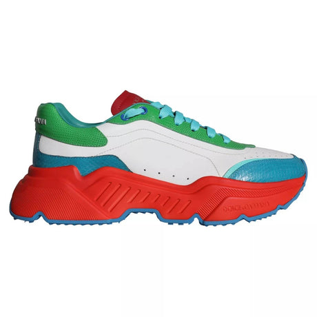 Dolce & Gabbana Multicolor Daymaster Low Top Sneakers Shoes - Hilstor