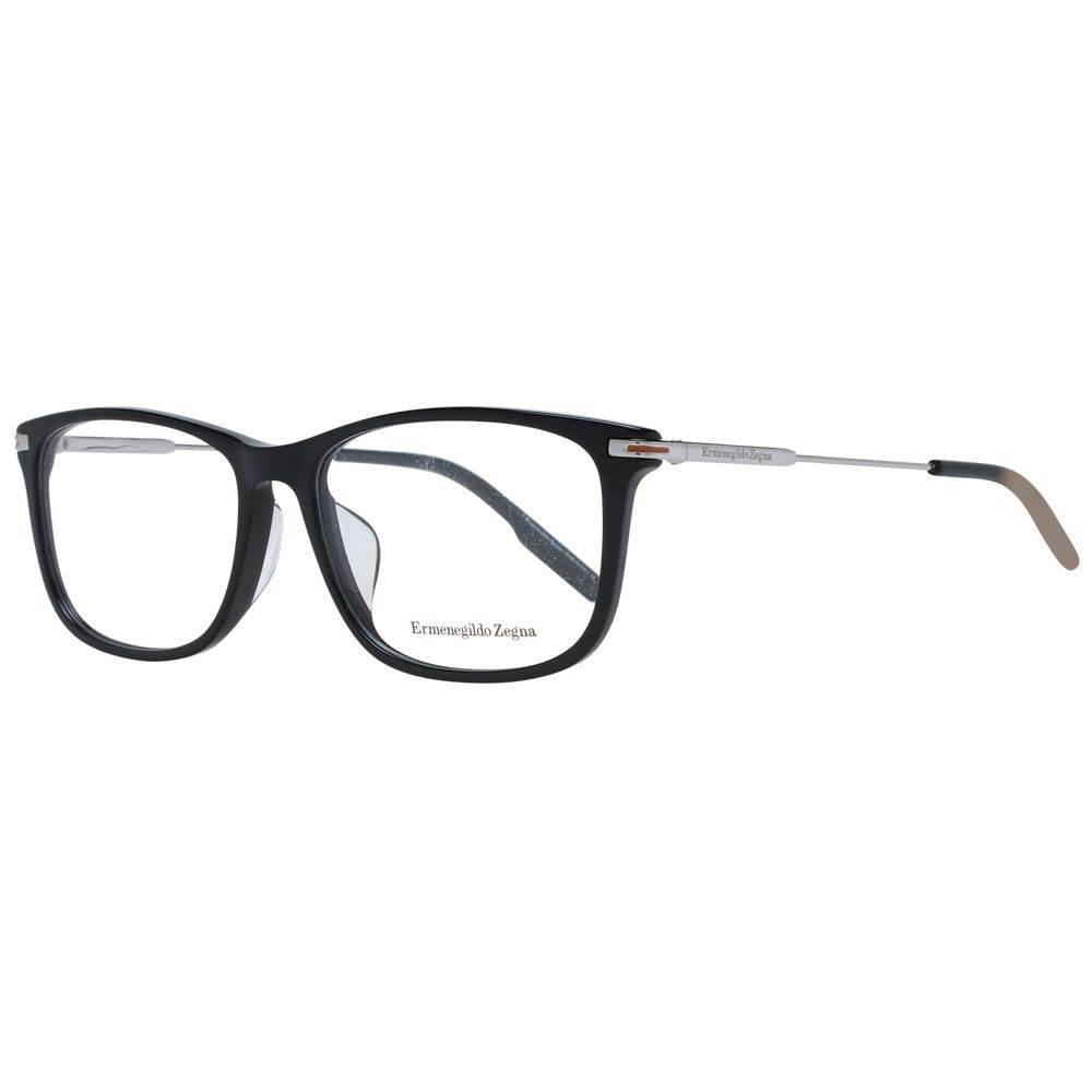 Ermenegildo Zegna Black Men Optical Frames - Hilstor