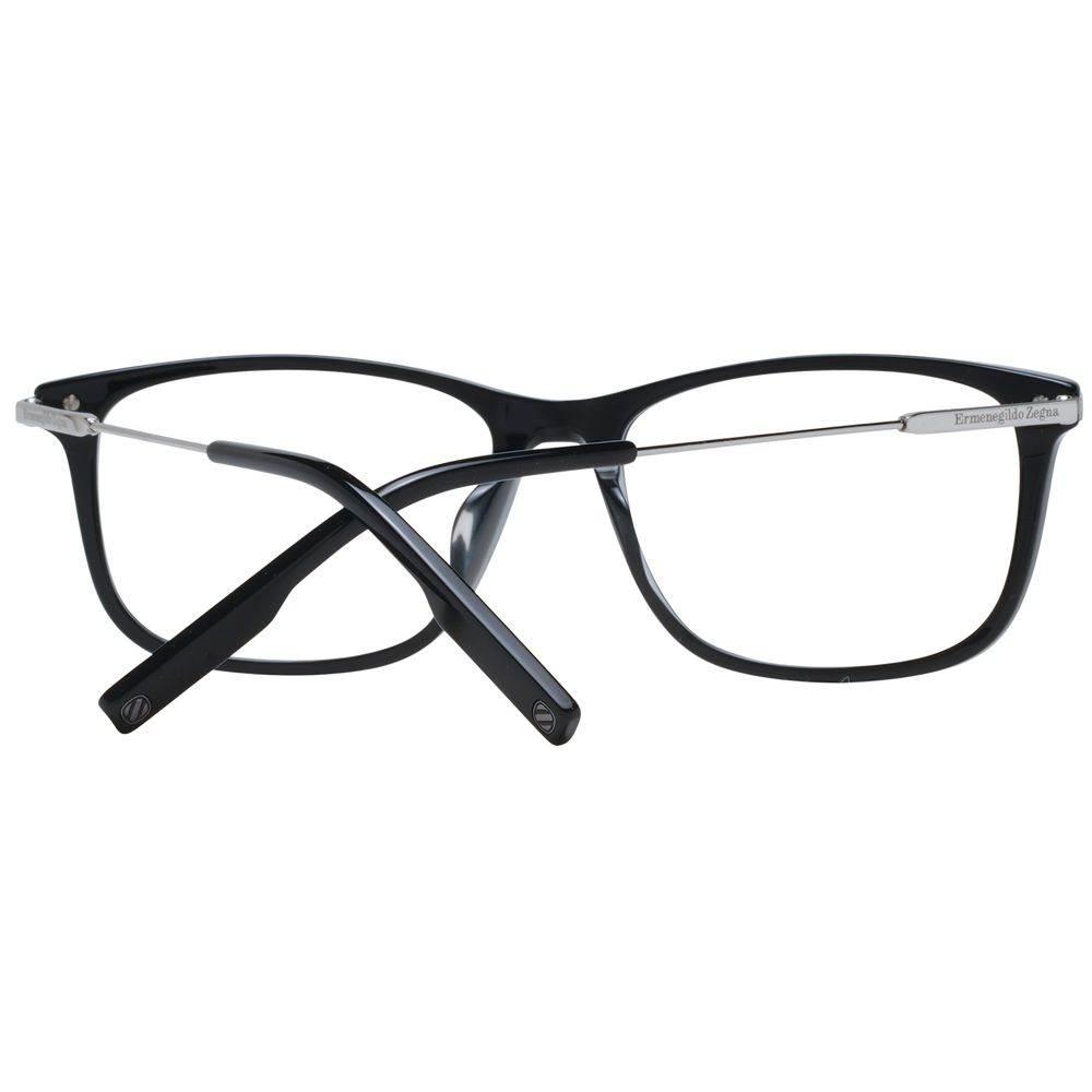 Ermenegildo Zegna Black Men Optical Frames - Hilstor