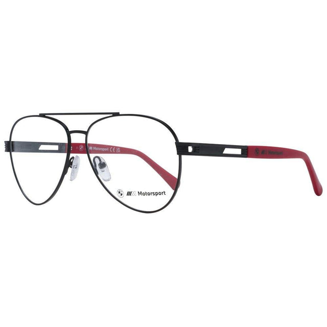 BMW Motorsport Black Men Optical Frames - Hilstor
