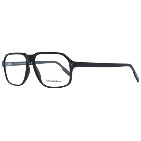 Ermenegildo Zegna Black Men Optical Frames - Hilstor
