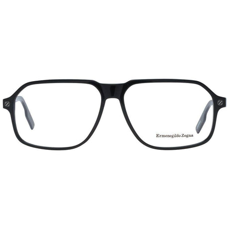 Ermenegildo Zegna Black Men Optical Frames - Hilstor