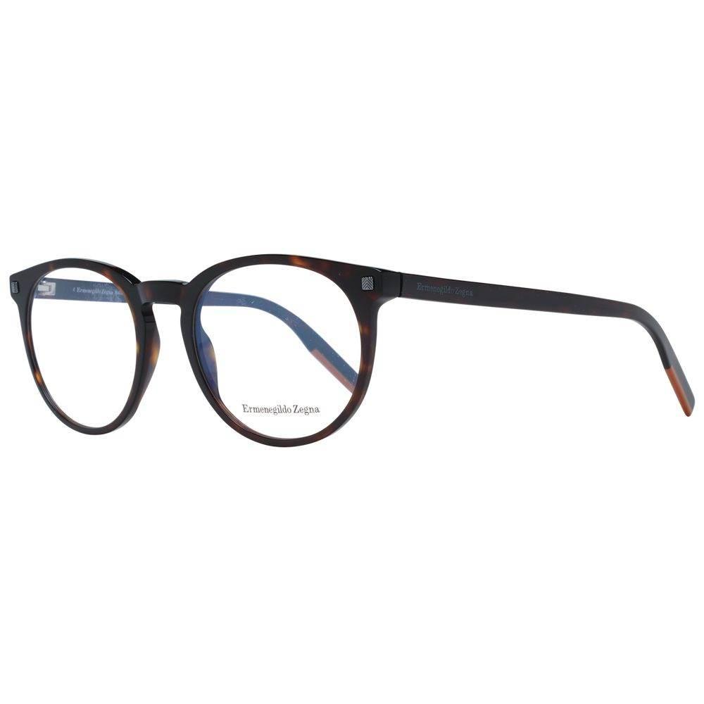 Ermenegildo Zegna Brown Men Optical Frames - Hilstor