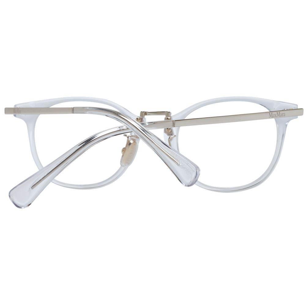 Max Mara White Women Glasses Frame - Hilstor