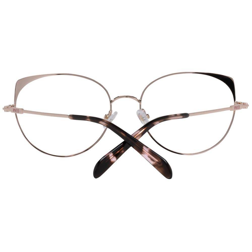 Emilio Pucci Rose Gold Women Optical Frames - Hilstor