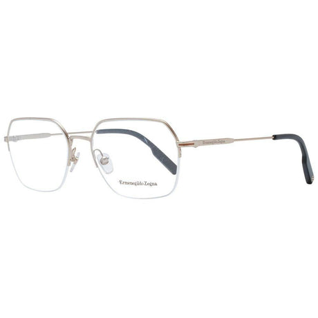 Ermenegildo Zegna Silver Men Optical Frames - Hilstor