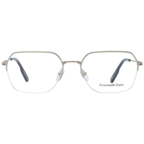 Ermenegildo Zegna Silver Men Optical Frames - Hilstor
