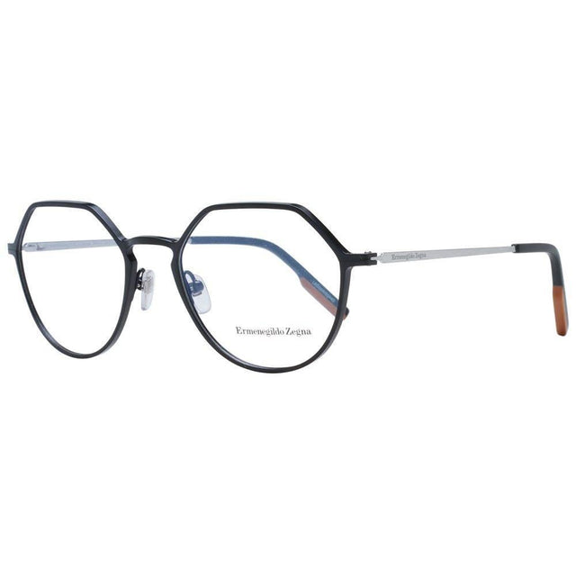 Ermenegildo Zegna Black Men Optical Frames - Hilstor