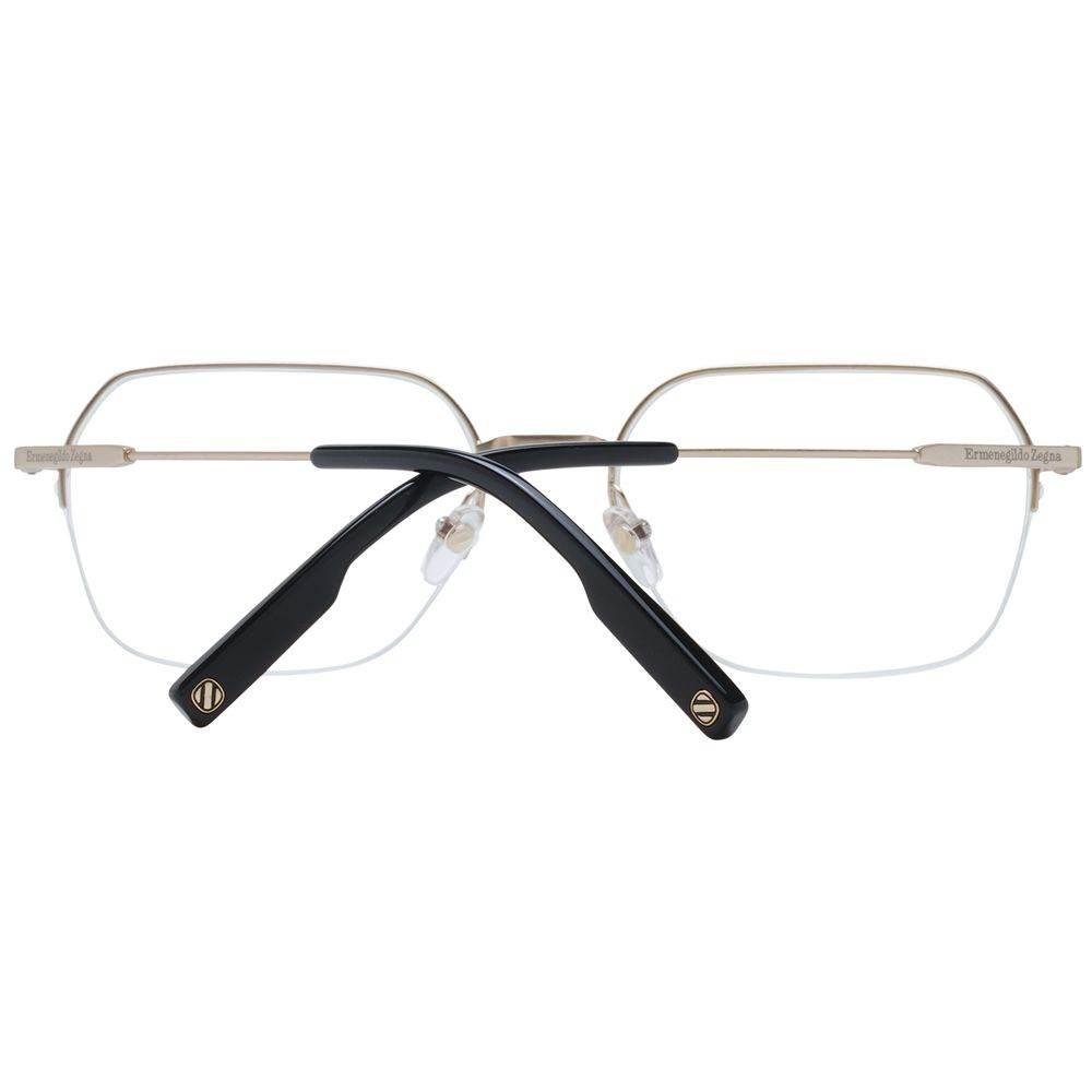 Ermenegildo Zegna Silver Men Optical Frames - Hilstor