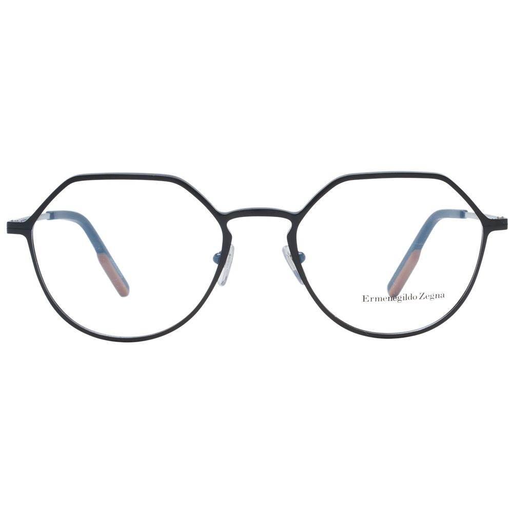 Ermenegildo Zegna Black Men Optical Frames - Hilstor