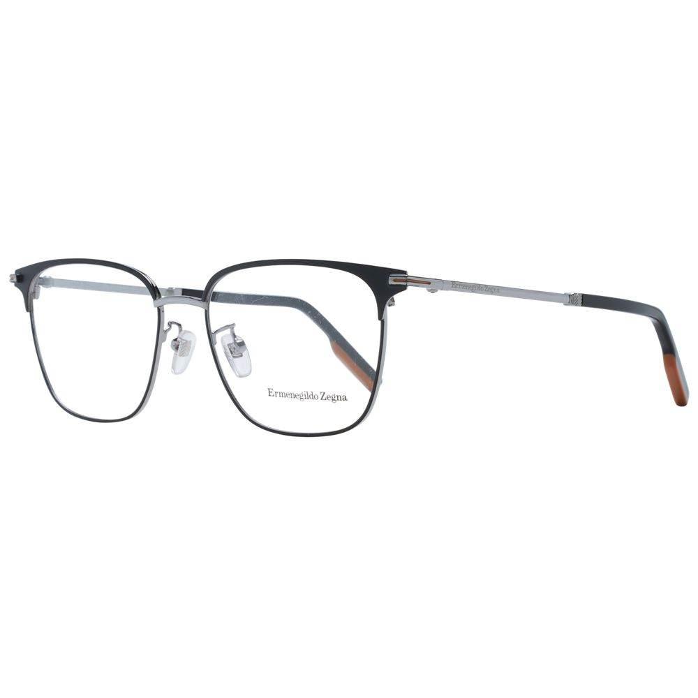 Ermenegildo Zegna Black Men Optical Frames - Hilstor